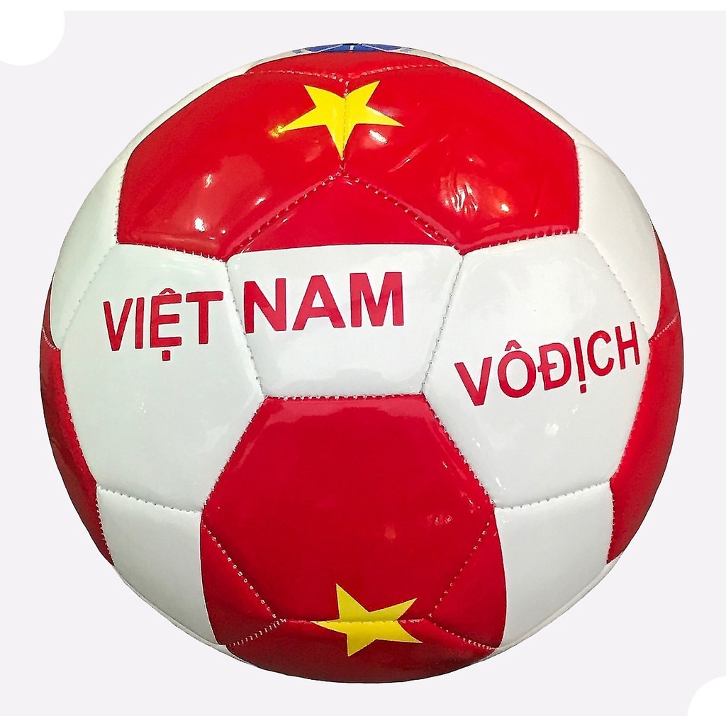 Hà nội Ship 1h-Quả Bóng Đá EBET Việt nam Cờ đỏ 2021 Số 5 Da PU Tiêu Chuẩn Thi Đấu