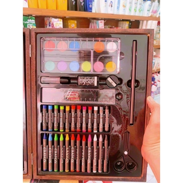 Bộ tô màu sáng tạo hộp gỗ Similac