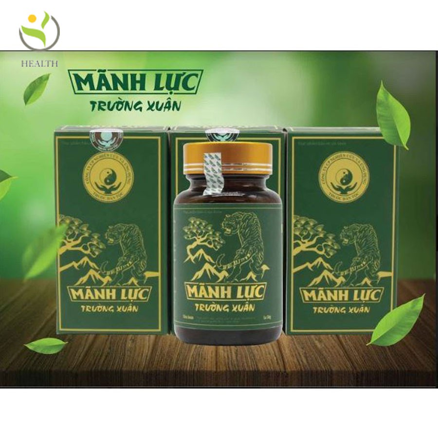 Mãnh Lực Trường Xuân Xanh hỗ trợ chức năng sinh lý nam giới