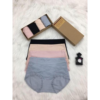 🌸 🌿Quần lót lưng cao xuất Nhật - Hộp 4c