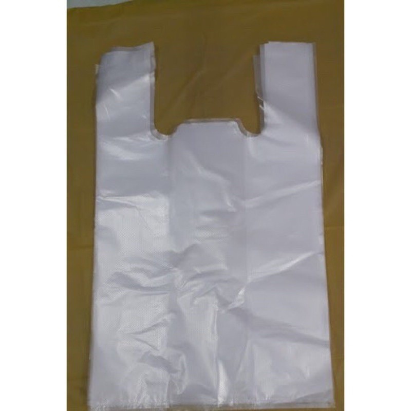 Túi nilong siêu thị tự huỷ sinh học màu trắng sữa loại 3kg (25x35cm)