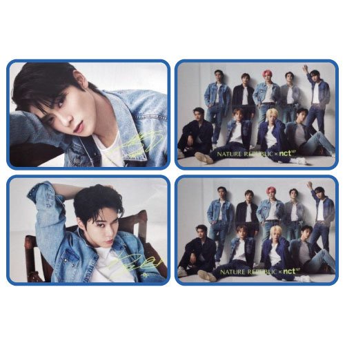 Quà tặng 1 card Nature Republic NCT_COOLGUYS  bất kỳ