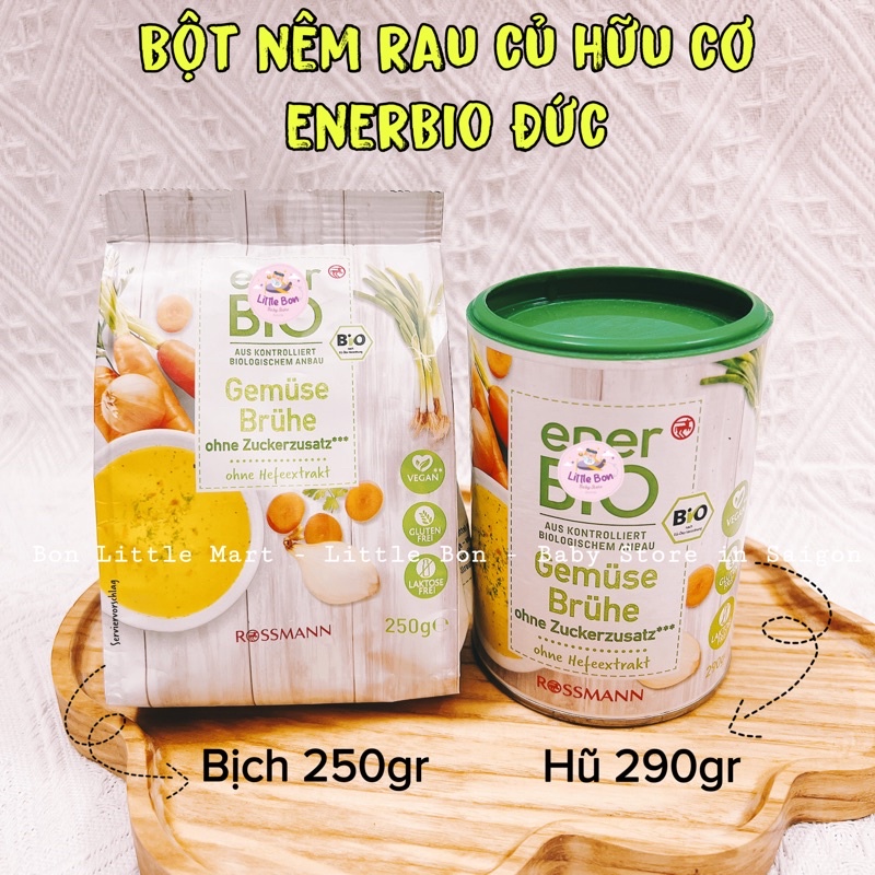 Hạt nêm rau củ hữu cơ BIO Đức 290gr bay air_Date 11.12.24