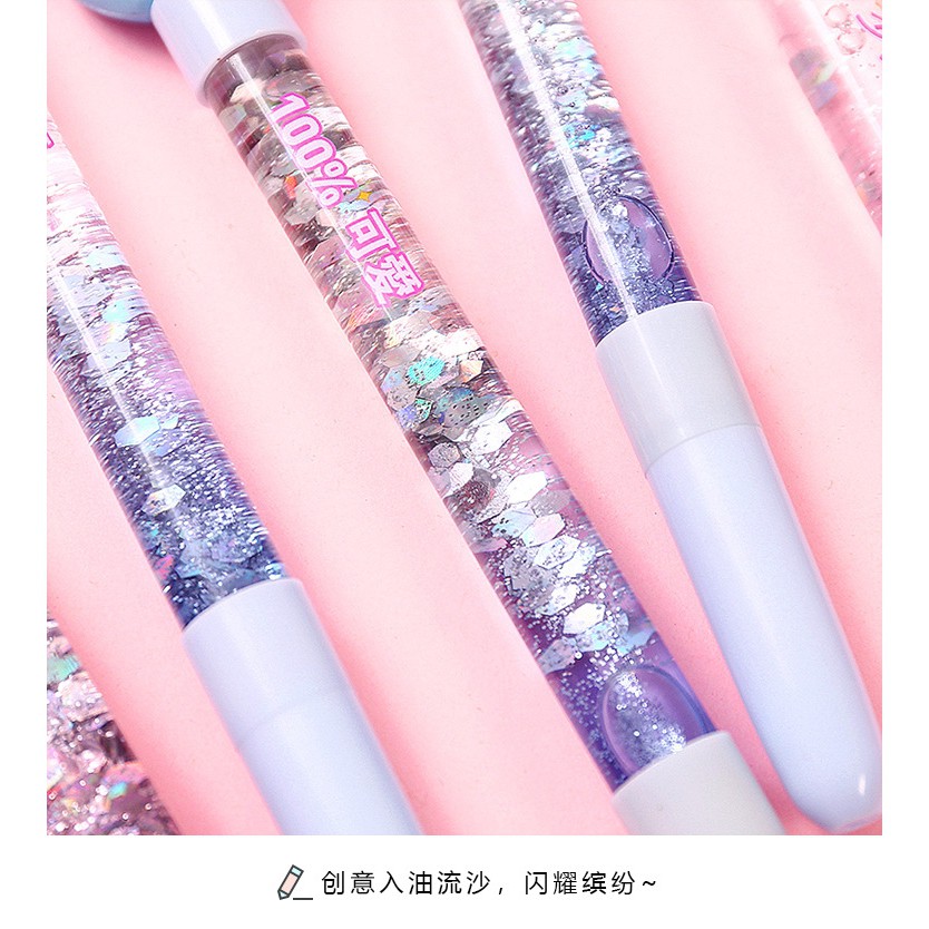 Bút gel mặt trăng ngựa một sừng dễ thương