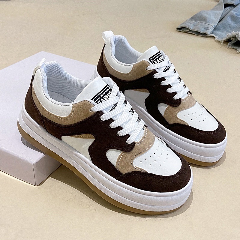 Giày nữ thể thao phối da LyLy cao cấp