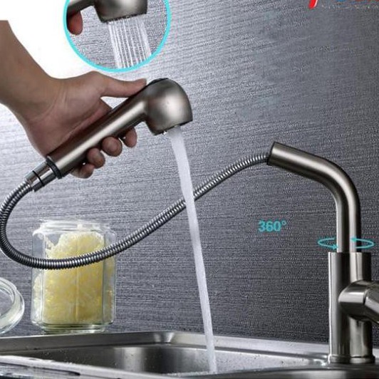 Vòi Rửa Chén Nóng Lạnh,Vòi Rửa Bát Nóng Lạnh Bằng inox 304