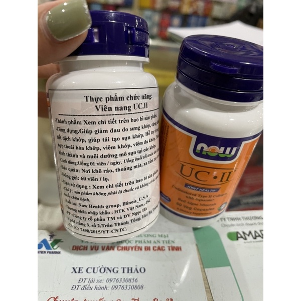Now UC-II Joint Health 60v - Collagen type 2 - Hỗ trợ độ bền cho khớp