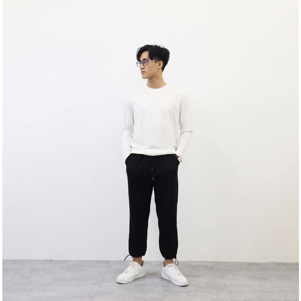 Quần jogger nỉ nam nữ, quần ống rộng dây rút nỉ da cá cao cấp phong cách Hàn Quốc thương hiệu JBAGY - JN0104