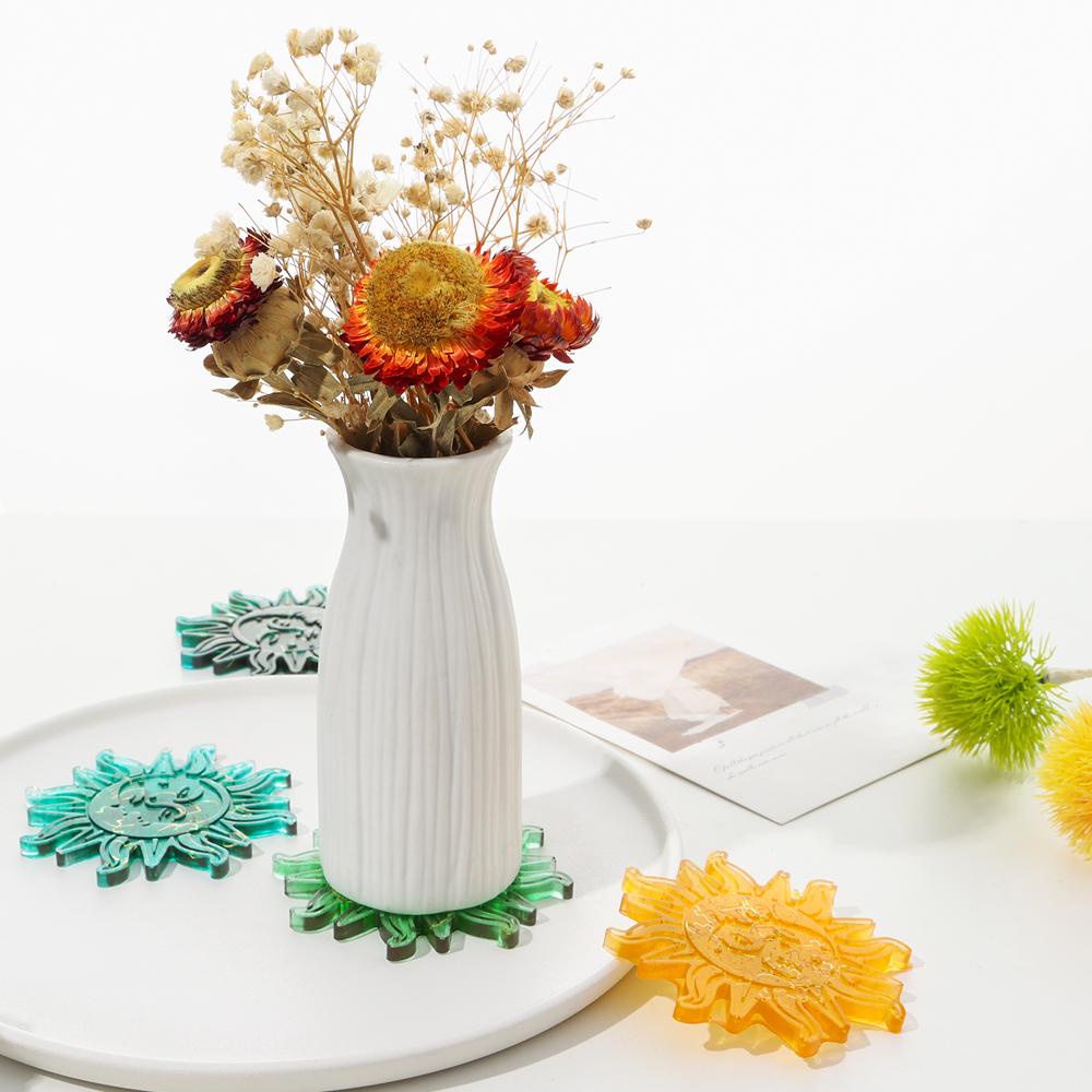 Wonder Sun Moon Coaster Giải Trí Thủ Công|Đế Lót Ly Thiết Kế Xinh Xắn Tiện Dụng