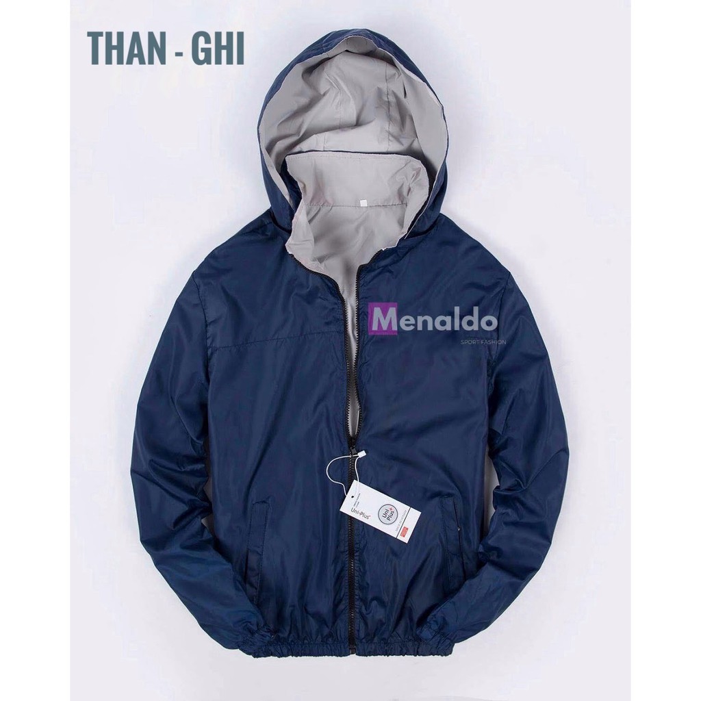 [ẢNH THẬT]  Áo Gió Nam 2 Mặt, Áo Khoác Dù Chống Nước, Phù Hợp Cả Nam Và Nữ  | BigBuy360 - bigbuy360.vn