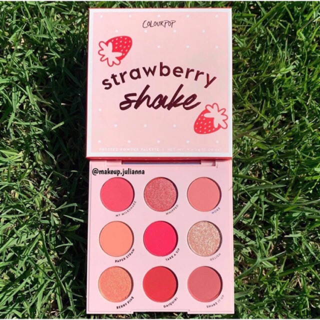 Bill US - Bảng phấn mắt Colourpop Strawberry Shake