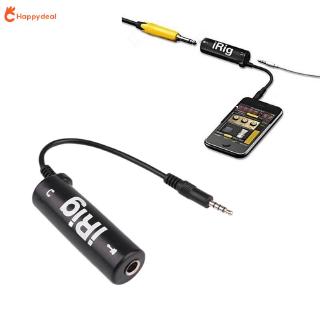 Đầu chuyển đổi giao diện Irig guitar bằng nhựa dành cho điện thoại