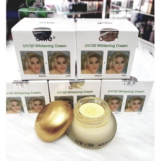 ( Nắp tròn ) Kem dưỡng trắng da, chống nắng UV/30 Atlie Vitamin E - 16g