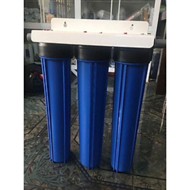 BỘ 3 CẤP LỌC ( 3 LY XANH ) ⚡️ XẢ KHO ⚡️ TRÁNH RÊU 20 INCH 1 RON - BỘ 3 LỌC NƯỚC,CẶN BẨN,KHỬ MÙI - BỘ 3 LỌC THÔ ĐẦU NGUỒN