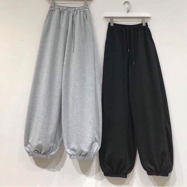 Quần jogger nữ chất thun phong cách Ullzang