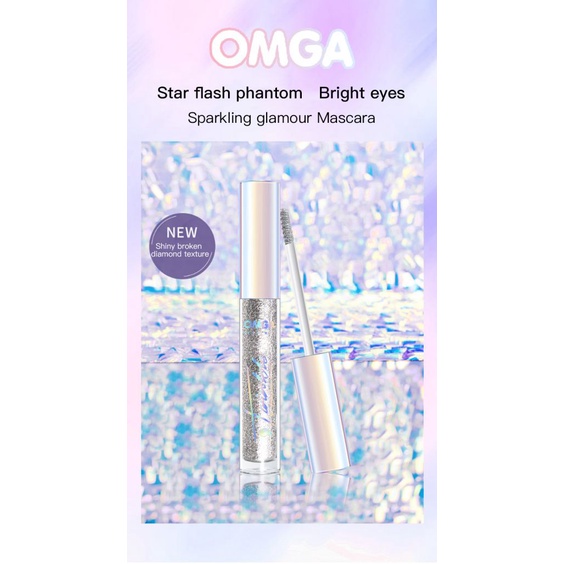 Mascara trang điểm lông mi cong mảnh lấp lánh tự nhiên chống thấm nước lâu trôi
 | BigBuy360 - bigbuy360.vn