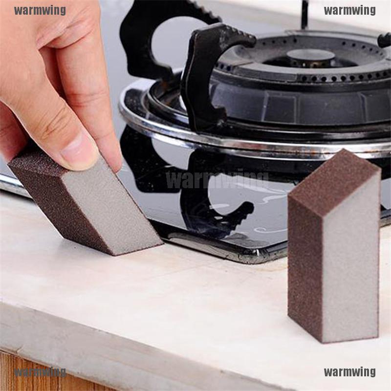 7*5*2,5 cm esponja Carborundum cepillo de Baño Oficina Bar lavado cocina brecha Limpieza de cocina ollas plato estufas p
