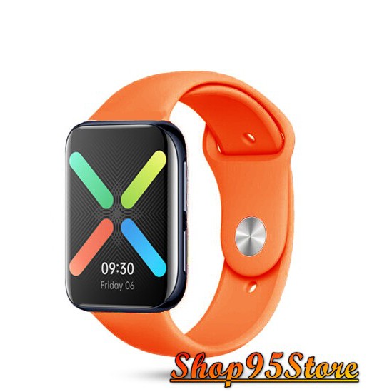 Dây đeo silicone đồng hồ thông minh Oppo Watch 41mm 46mm