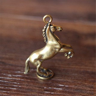 Móc khóa mẫu Ngựa, chất liệu Đồng nguyên khối