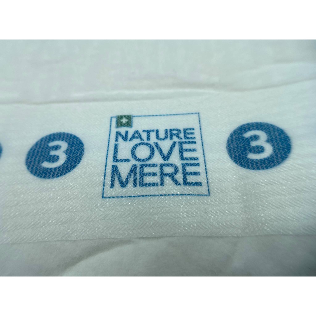 Bỉm SUPER SLIM Nature Love Mere Hàn Quốc DÁN S36/M32/L28/XL24 QUẦN L30/XL24/XXL20