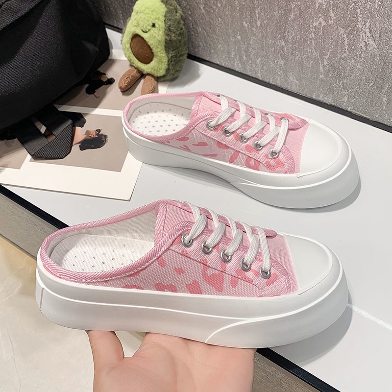Giày thể thao canvas đế dày thời trang mùa hè mới 2021 cho nữ