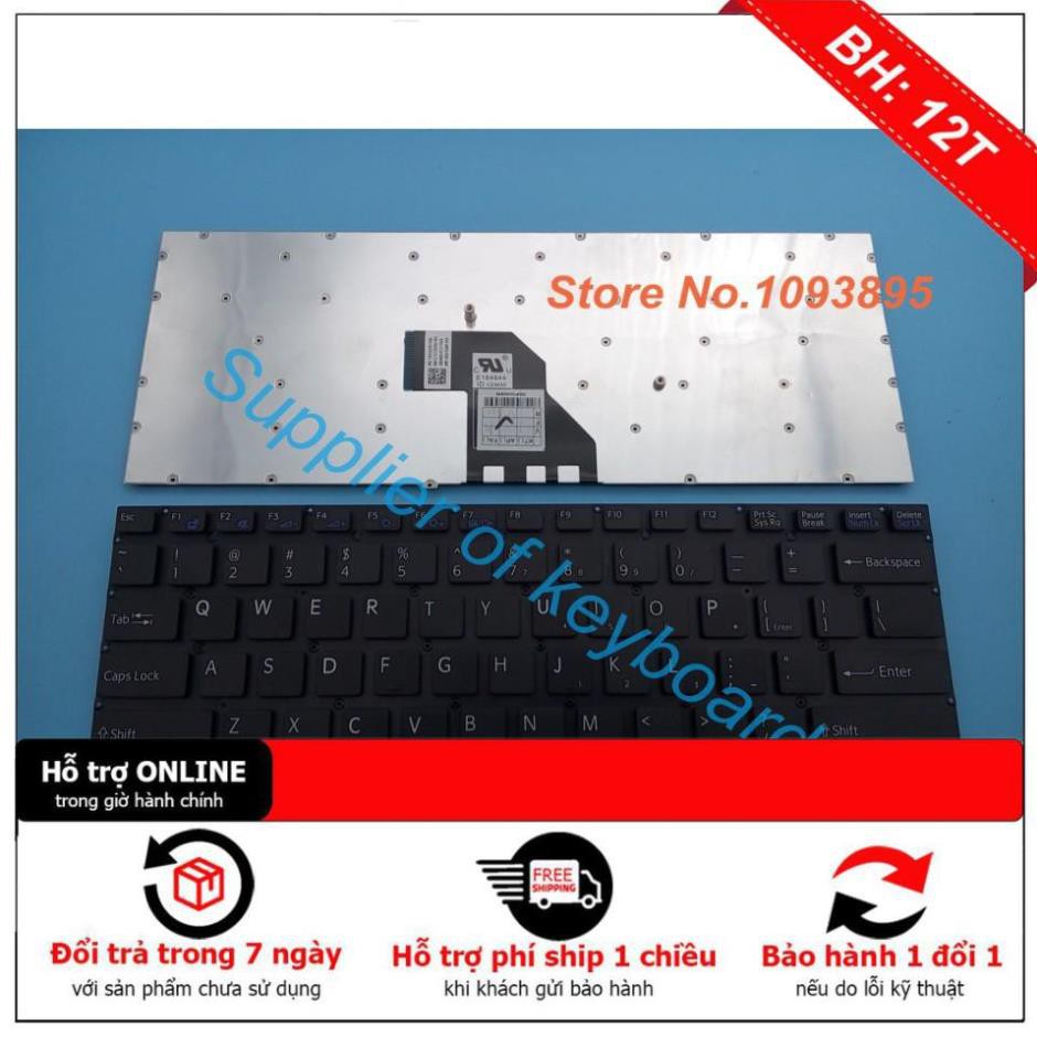 BH12TH Bàn Phím Laptop Sony Vaio 14E, SVF14E, SVF14 Series - Màu Đen