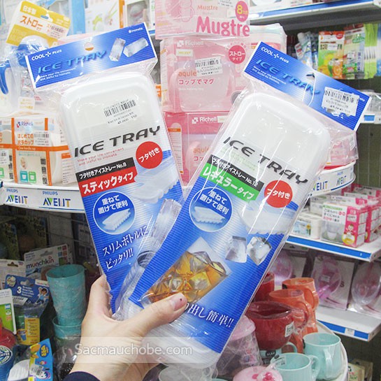 Khay làm đá, khay trữ đông đồ ăn dặm cho bé cao cấp Ice Tray Inomata Nhật Bản