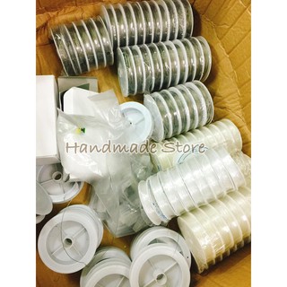Dây cước lõi thép 0.38mm (Cuộn ~30m)