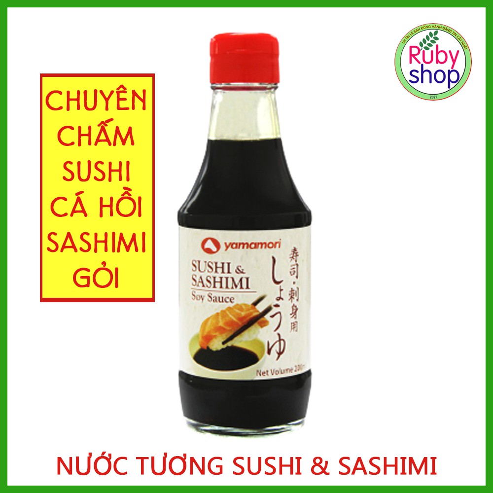 Nước tương Sushi &amp; Sashimi (YAMAMORI) - 200ml