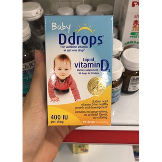 [DATE MỚI] Vitamin D3 Drop 90ml Của Mỹ