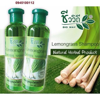 Hàng chuẩn đủ bill - Bộ Dầu Gội, Xả Lemongrass Ngăn Rụng Tóc Thái Lan
