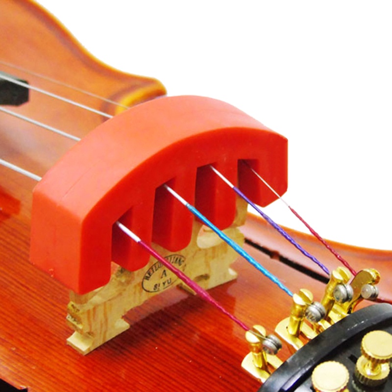 Phụ Kiện Giảm Thanh Cho Đàn Violin Bằng Cao Su 1 / 2 4 / 4