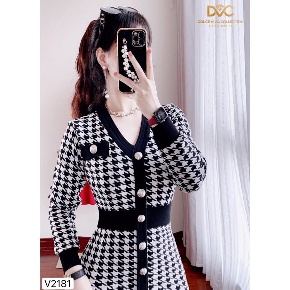 Váy len body tay dài V2181 | BigBuy360 - bigbuy360.vn