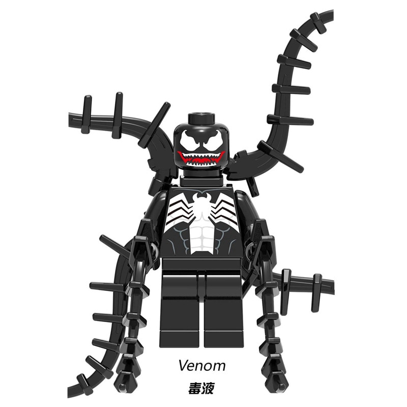 Bộ đồ chơi lắp ráp Legoed mini bằng nhựa hình siêu anh hùng dành cho các bé