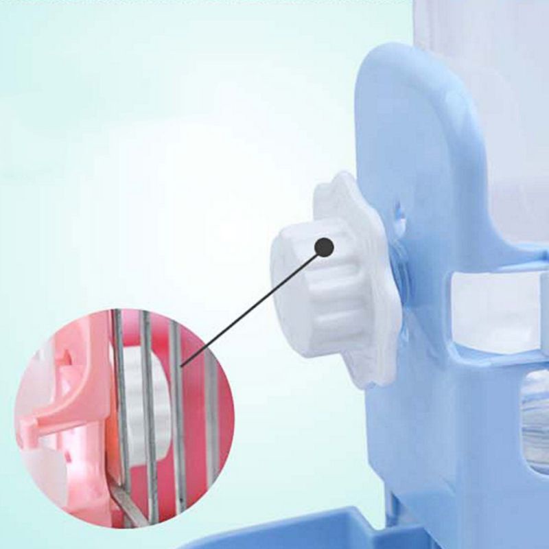 Bình đựng nước uống tự động đa năng treo lồng cún/ mèo/ thỏ/ thú cưng nhỏ