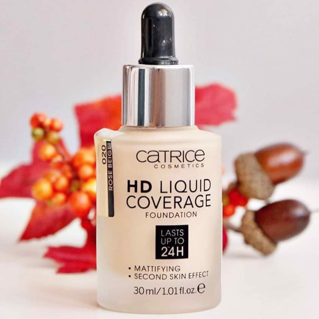 [NHẬP ĐỨC] Kem nền Catrice HD Liquid Coverage Foundation 010 30 ml