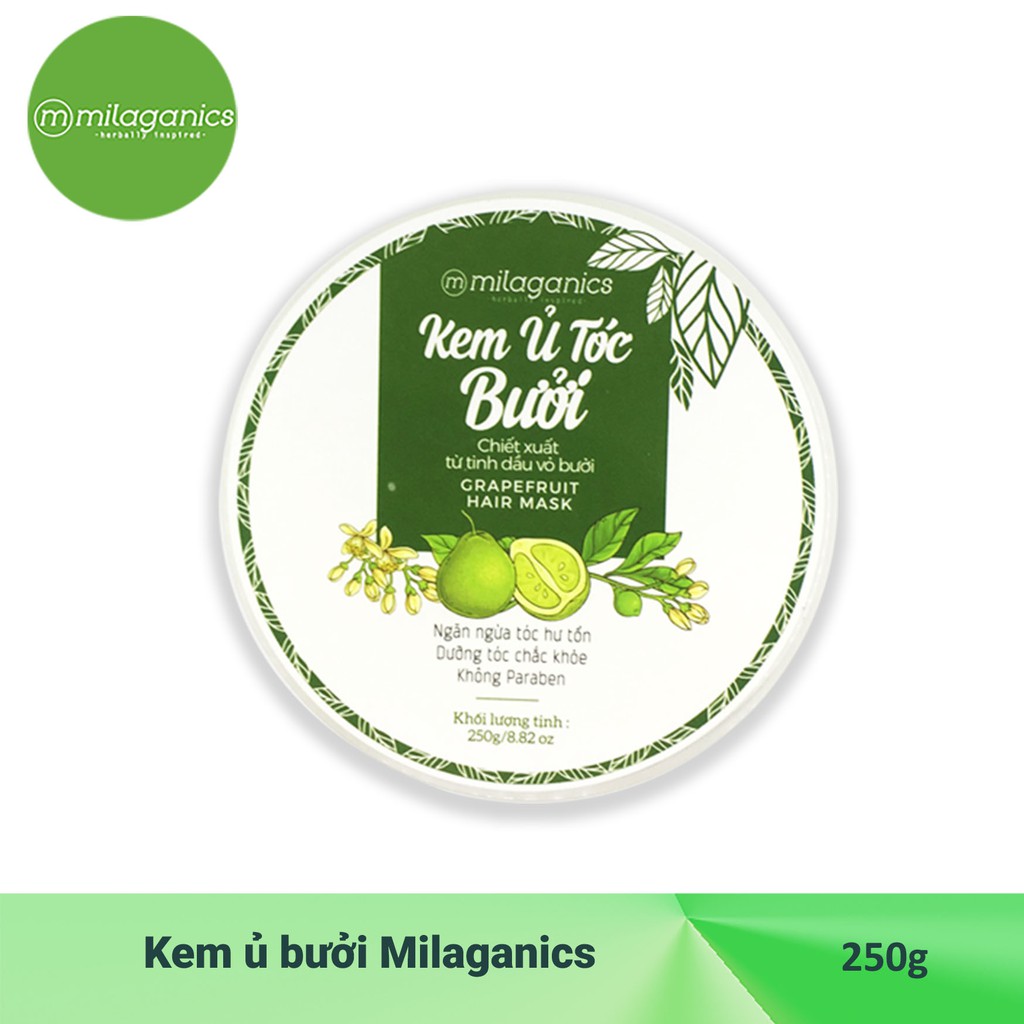 Kem Ủ Tóc Bưởi Milaganics 250g | BigBuy360 - bigbuy360.vn