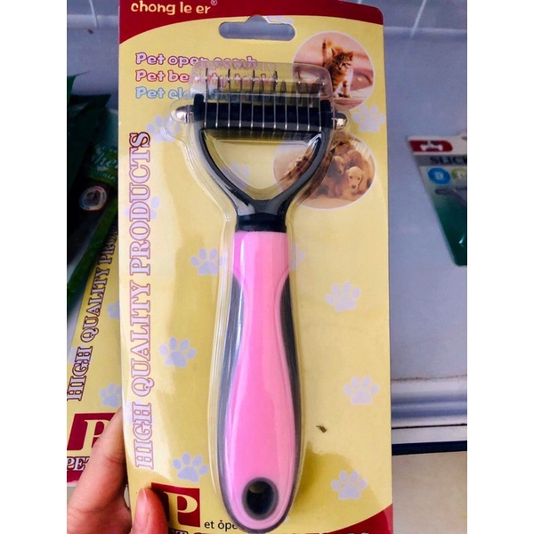 Lược gỡ rối lông chó, mèo cao cấp (Pet grooming)