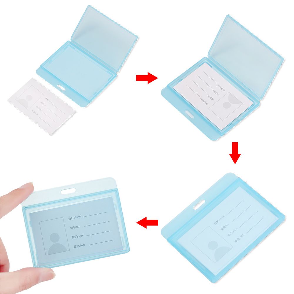 Bao đựng thẻ ID trong suốt bền bỉ tiện dụng