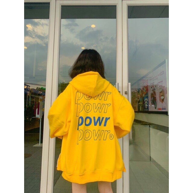 áo hoodie nữ, áo nỉ Powr cá tính 0099 | BigBuy360 - bigbuy360.vn
