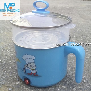- [FREESHIP❤️] NỒI LẨU MINI ĐIỆN ĐA NĂNG KÈM HẤP, cừu,cừu maitrucshop