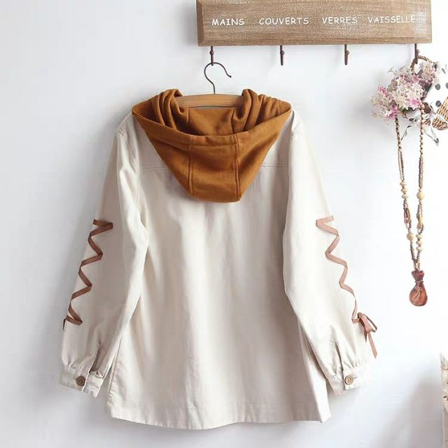 ÁO KHOÁC Lolita kèm áo sơ mi cà vạt siêu dễ thương