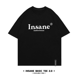 Áo Thun Insane® Basic ver 2.0 - màu Đen