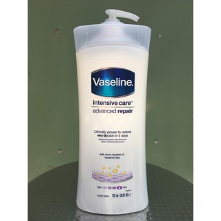 Sữa dưỡng thể trắng da Vaseline Intensive Advanced Repair 725ml