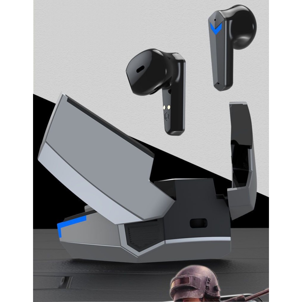 Tai Nghe Chơi Game Không Dây Có Mic, Tai Nghe Gaming Bluetooth 5.3 JX20 TWS, Độ Trễ Cực Thấp