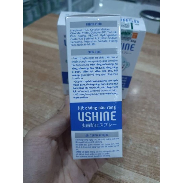 XỊT CHỐNG SÂU RĂNG VSHINE - Hỗ trợ ngăn ngừa sún răng, mủn răng, viêm lợi, nướu, nha chu.