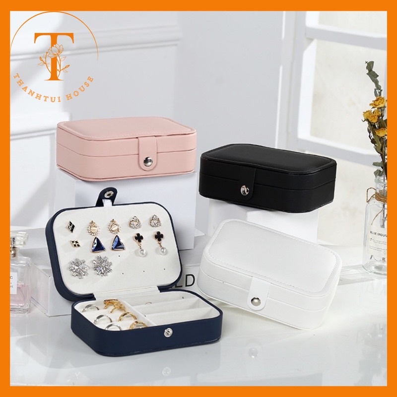 Hộp đựng trang sức 3 tầng sz 16cm