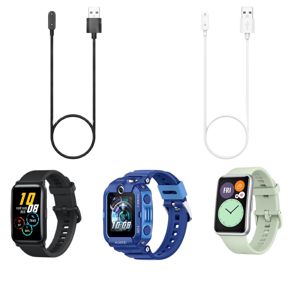 Dây Cáp Sạc USB 1M Cho Đồng Hồ Thông Minh Huawei Watch Fit 2 / Huawei Band 7 6 Honor Watch ES Huawei 4X