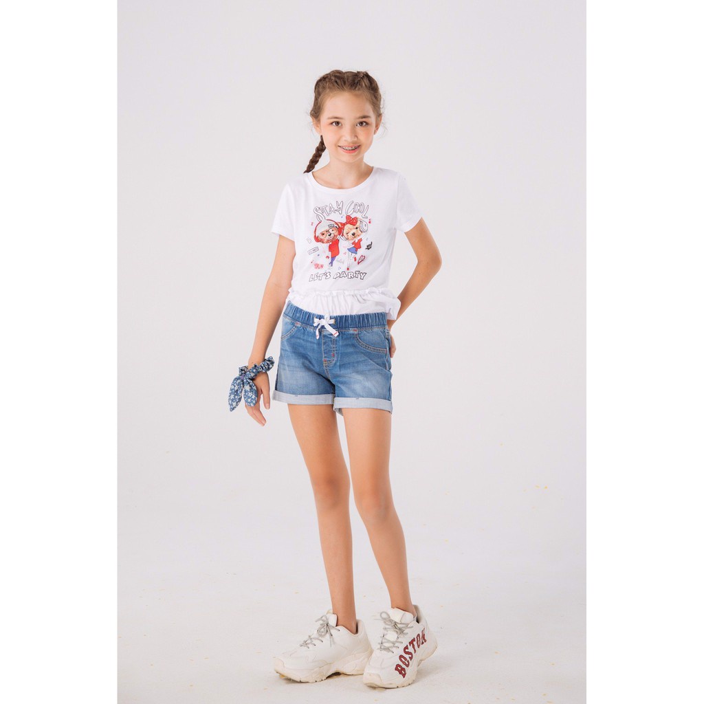 Quần Short Bé Gái M.D.K Pull On Shorts M.D.K - xinh xắn, dễ thương