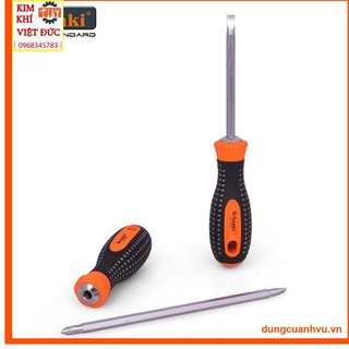 Tô vít 2 đầu cán cao su chống trượt 6x150mm Asaki AK-7002